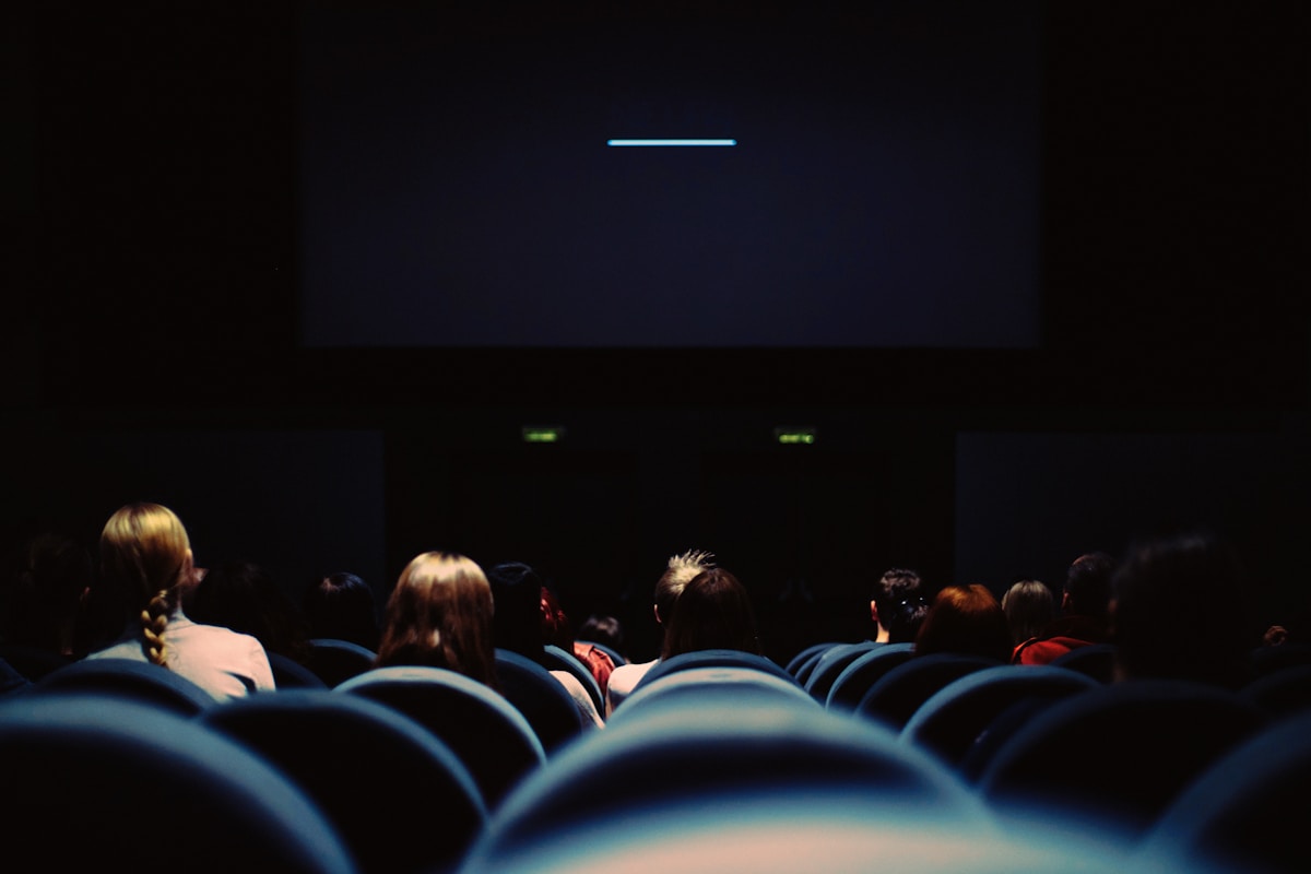 Atmosphärische Filmszene als visuelle Vorschau